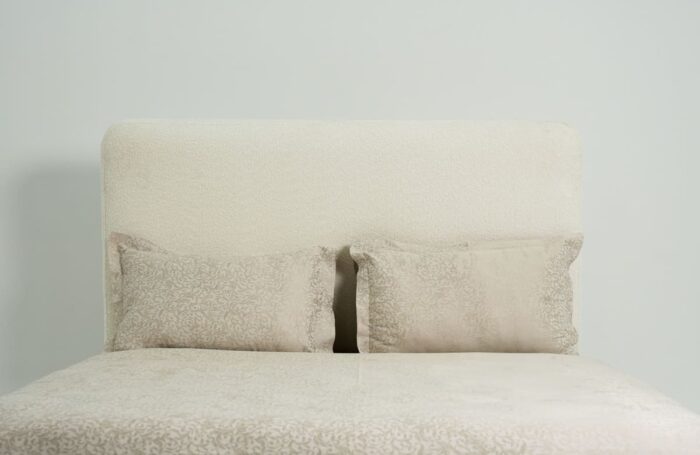 Pack housse de couette jacquard tissé beige rosé – Image 5