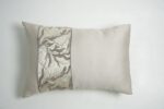 Pack housse de couette brodée - Grège et mauve – Image 4