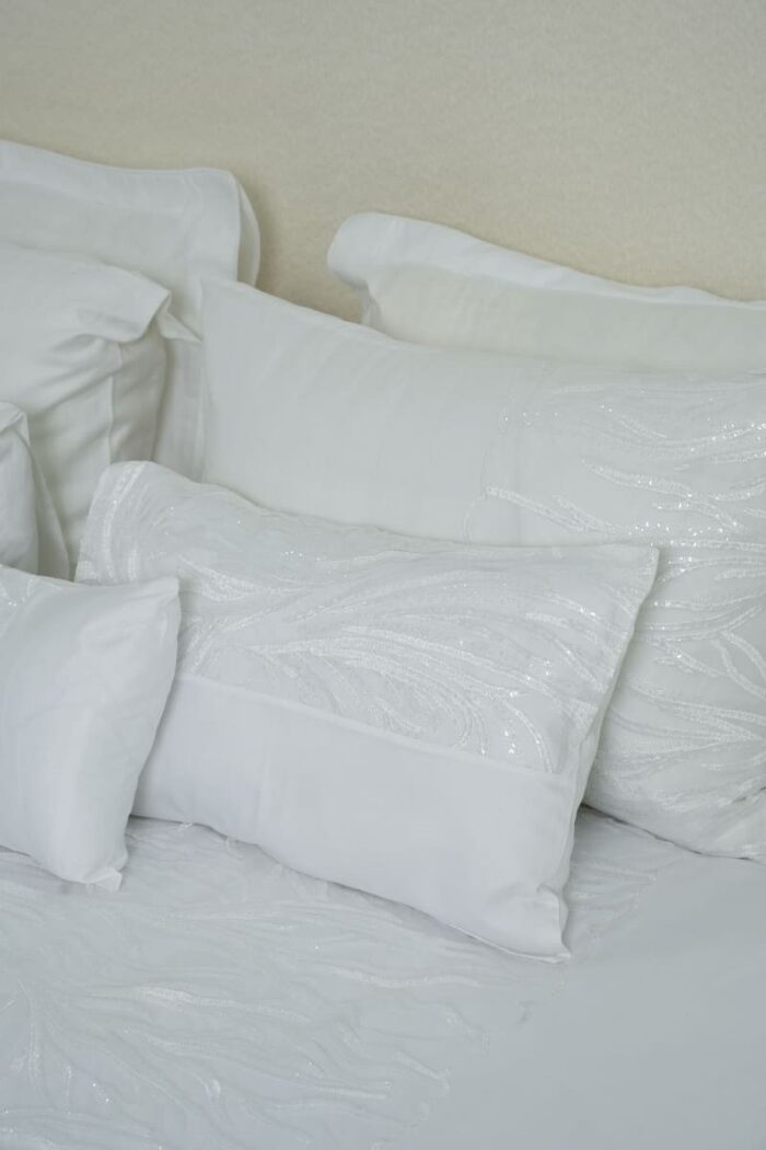 Pack housse de couette brodée - Blanc – Image 1