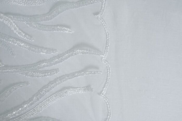Pack housse de couette brodée - Blanc – Image 3