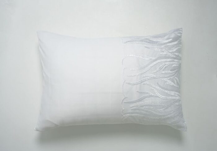 Pack housse de couette brodée - Blanc – Image 4