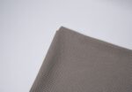 Plaid double texture en gris clair – Image 2