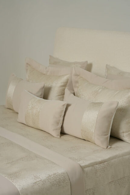 Couvre-lit géométrique 9 pièces