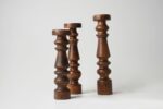 Série de 3 chandeliers en bois – Image 12