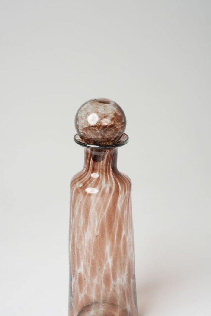 Service à eau 7 pièces marron - Carafe cylindrique – Image 4