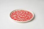 Service à table 21 pièces en céramique - Motif rouge – Image 3