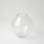 Vase boule en verre soufflé