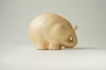 Statuette décorative éléphant - Dorée – Image 2