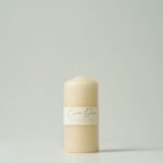 Bougie classique beige