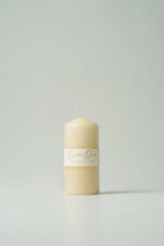 Bougie classique beige