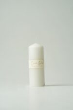 Bougie classique blanche – Image 2