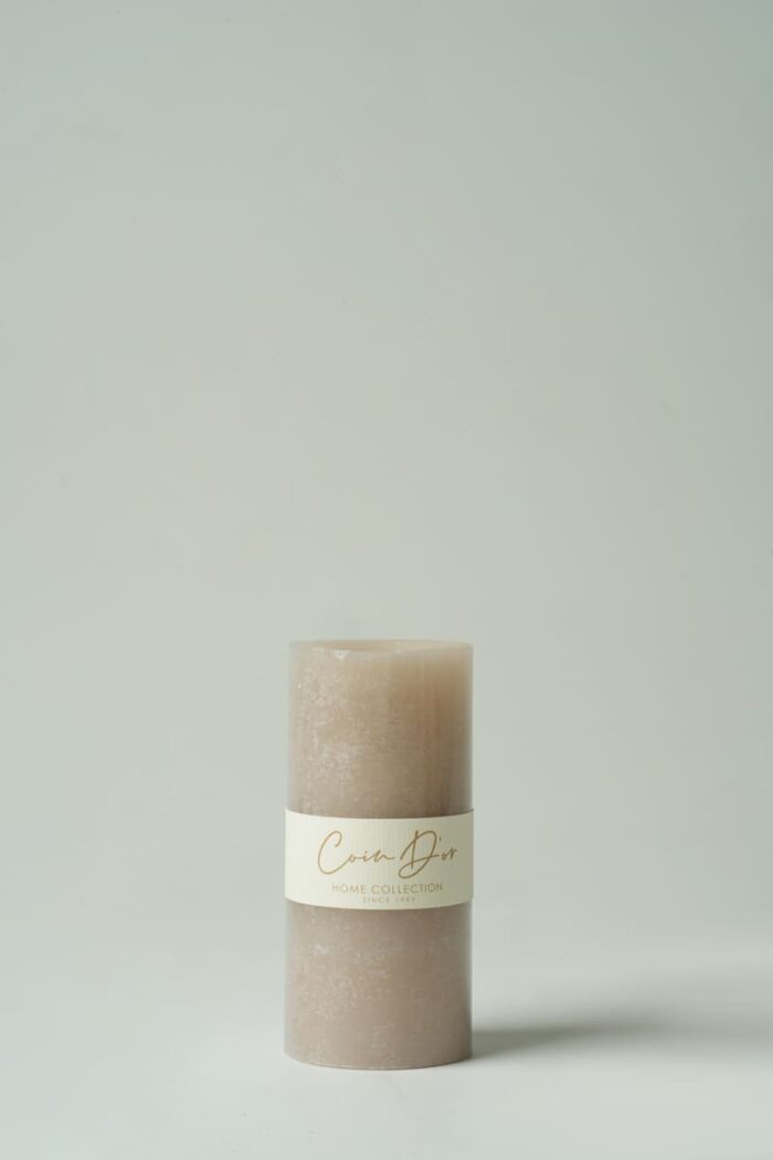 Bougie rustique nude – Image 2