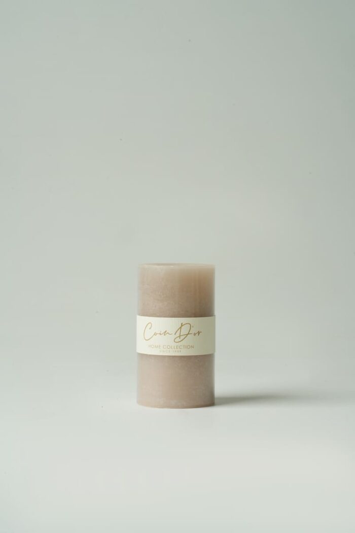 Bougie rustique nude – Image 1