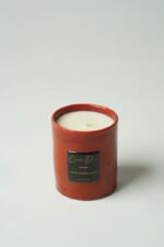 Bougie parfumée rouge - Orchidée