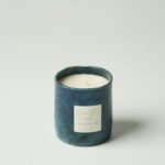 Bougie parfumée bleu foncé - Fleur d'oranger