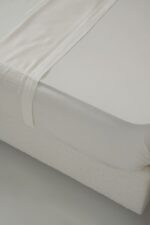 Parure de lit zigzag blanc cassé – Image 7