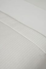 Chemin de lit zigzag blanc cassé – Image 3