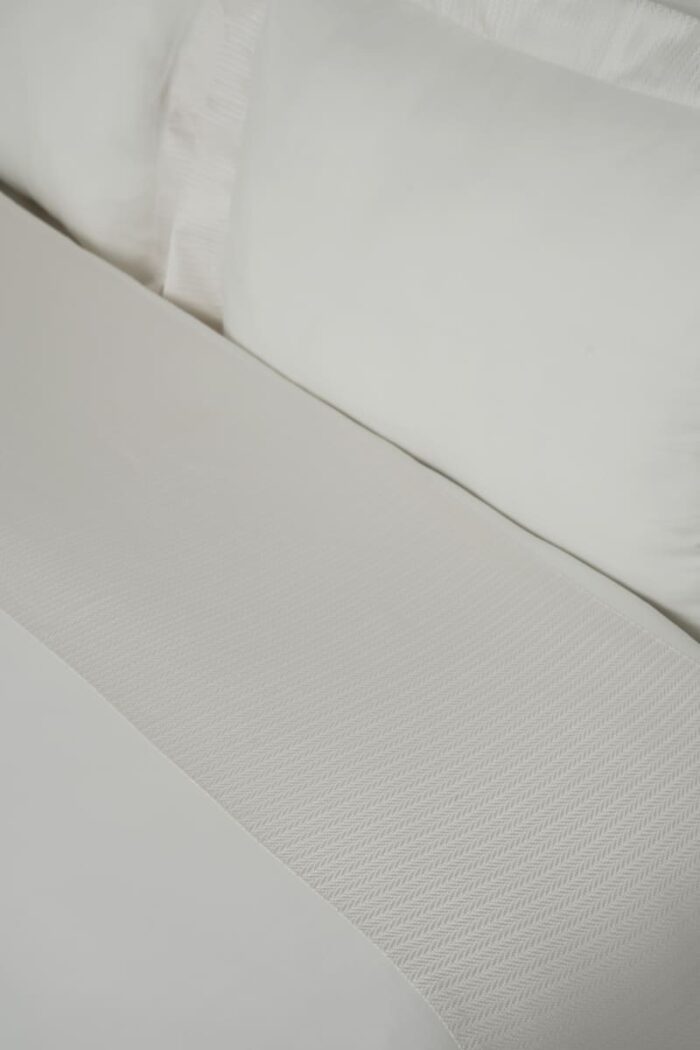 Pack housse de couette zigzag blanc cassé – Image 3