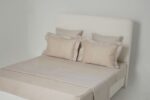 Parure de lit zigzag beige – Image 12