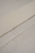 Chemin de lit zigzag beige – Image 8