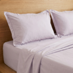 Parure de lit unie - Mauve lilas – Image 2