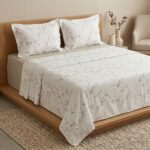 Parure de lit imprimée - Tiges grèges