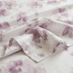 Parure de lit imprimée -  Aquarelle mauve – Image 3