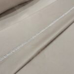 Parure unie beige - Passepoil pailleté – Image 2