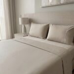 Parure unie beige - Passepoil pailleté – Image 3