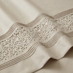Parure unie beige - Bande arabesque – Image 3