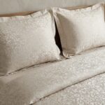 Pack housse de couette jacquard - Beige – Image 2