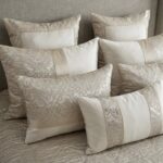 Couvre-lit 8 pièces - Nacré doré et argenté – Image 4