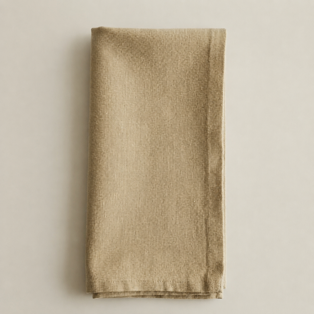 f6abfd7b-cd87-4a92-82bd-d76772ab68da Lot de 6 serviettes beige foncé – Image 1