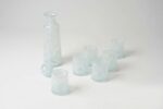 Service à eau 7 pièces bleu clair - Carafe cylindrique – Image 4