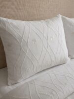 Pack housse de couette brodée - Blanc – Image 3