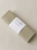 Nappe imperméable et anti tâches - Unie grège verdâtre – Image 2
