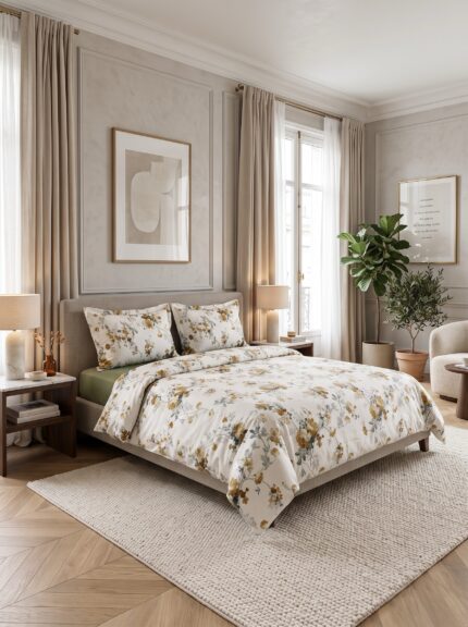 Pack housse de couette imprimée - Jardin