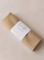 Nappe imperméable et anti tâches - Unie miel – Image 2